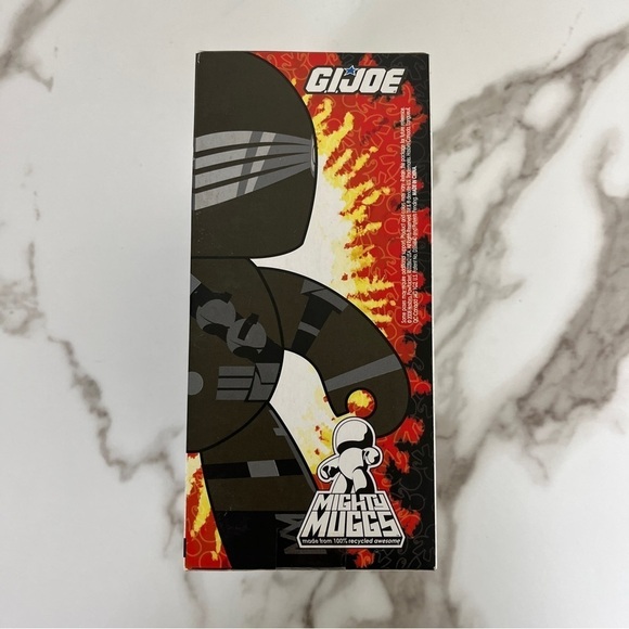 Hasbro Mighty Muggs G.I.Joe Snake Eyes Machine Gun Sword NEW Figure Collectible - Picture 8 of 9